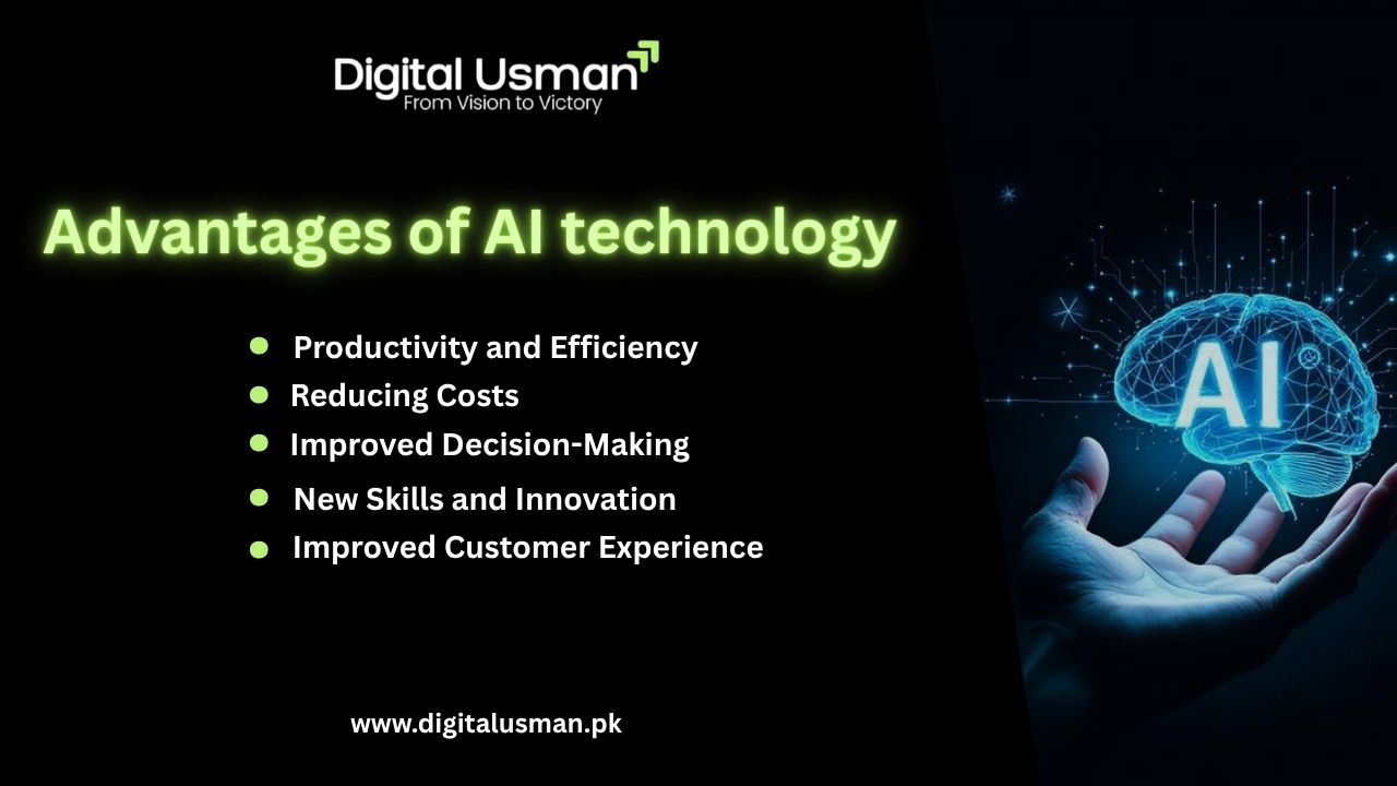 Advantages of AI technology