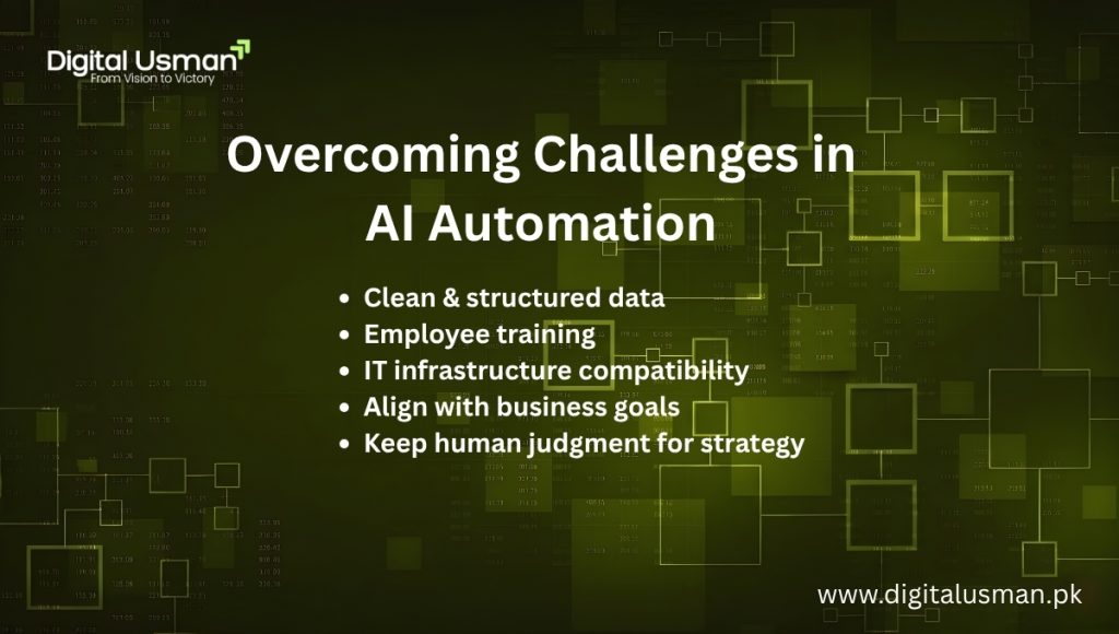 Overcoming Challenges in AI Automation