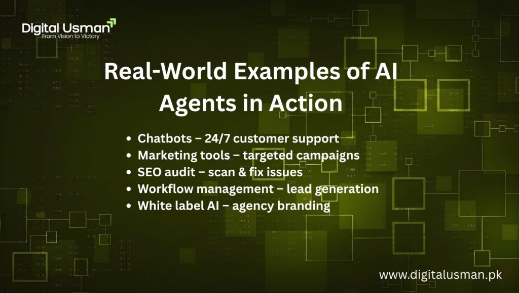Real-World Examples of AI Agents in Action