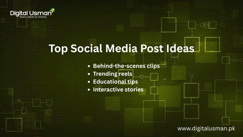 Top Social Media Post Ideas Top Social Media Post Ideas