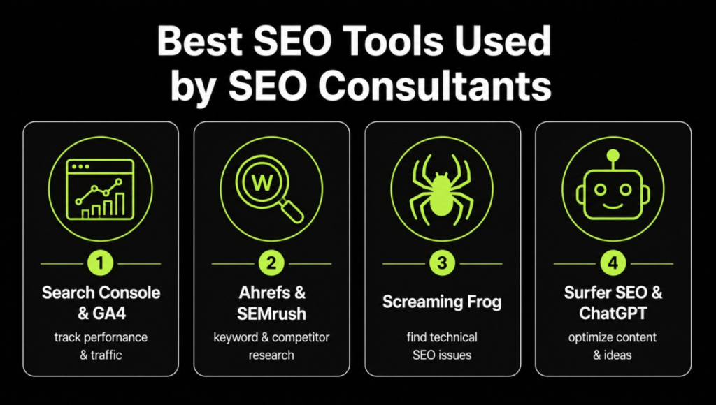 Best SEO Tools Used by SEO Consultants Best SEO Tools Used by SEO Consultants