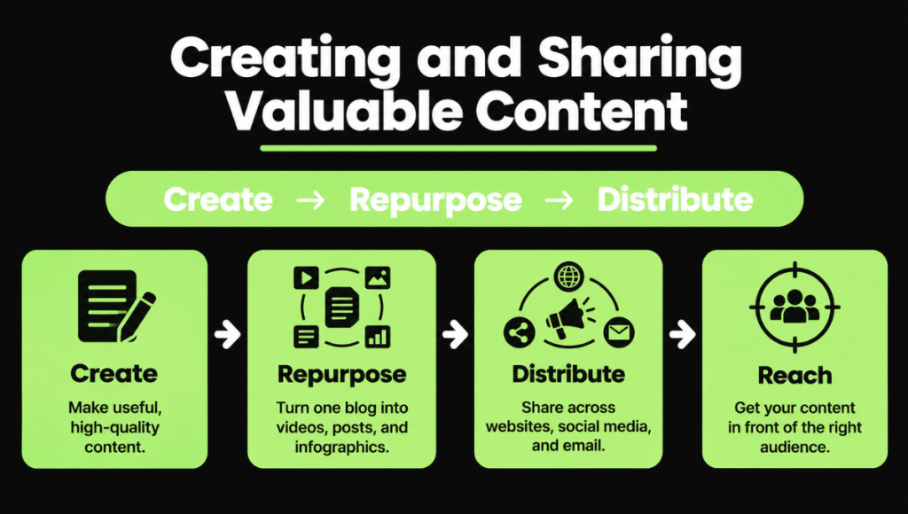 Creating and Sharing Valuable Content
